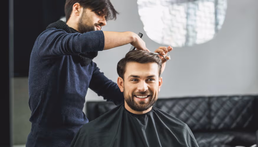 Yıkıkkemer Evde Berber